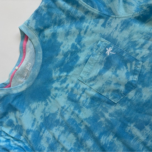 Chubbies Blue Tie-dye large tee - Picture 3 of 4